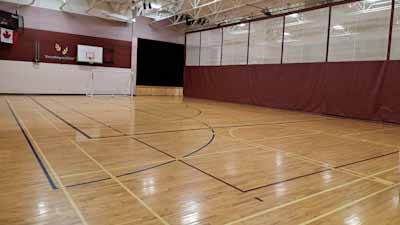 HIC double gym left court
